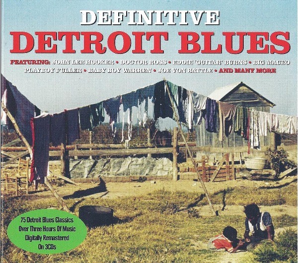 VARIOUS ARTISTS Definitive Detroit Blues (3CD)